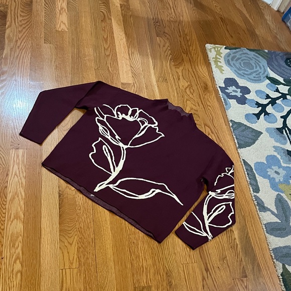 Anthropologie Cary’s Mock-Neck Sweater Size XS NWOT - Picture 3 of 11